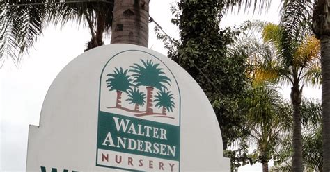 Walter andersen nursery - Walter Andersen Nursery. May 2021 - Present2 years 6 months. Poway, California, United States.
